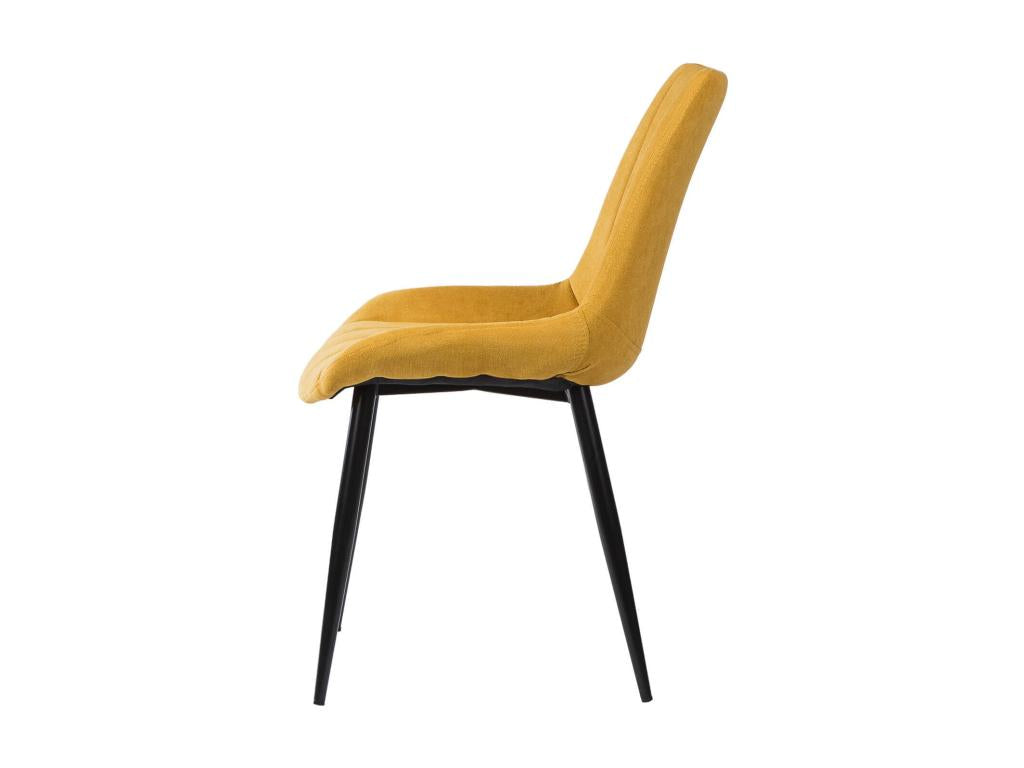 Yellow Fabric Chair
