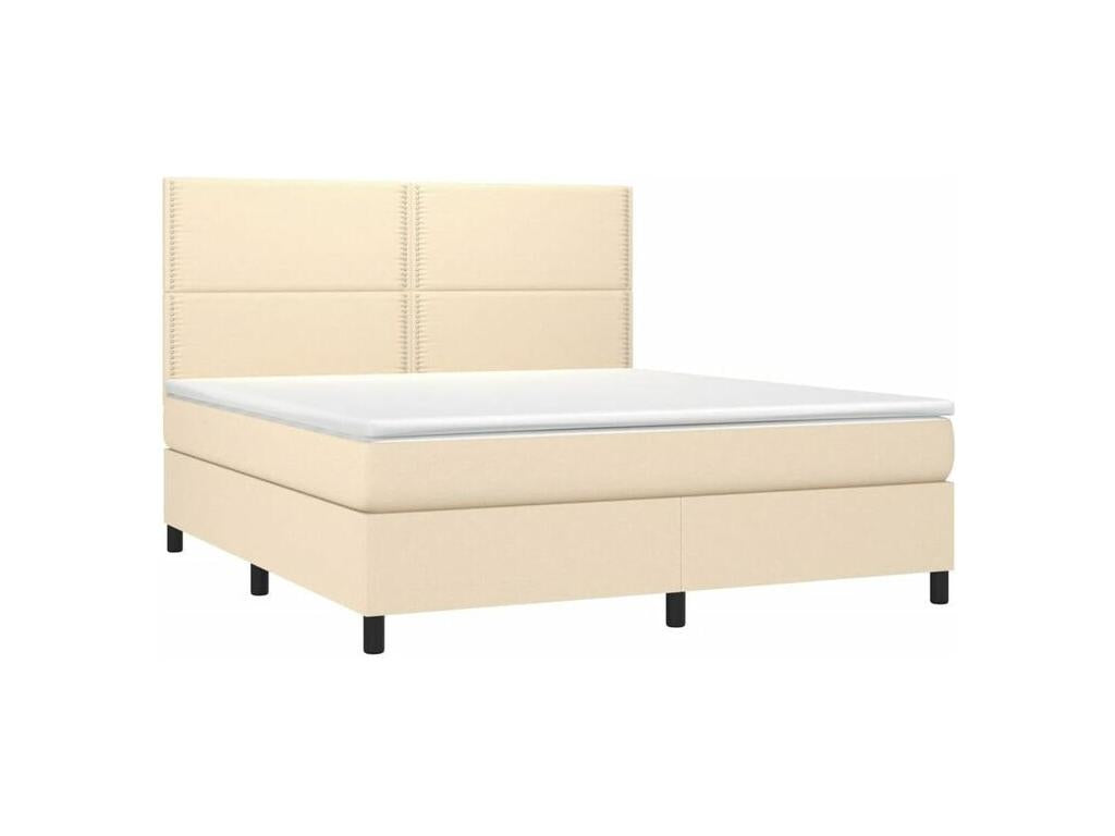 White Fabric Mattress, 180 x 200 cm