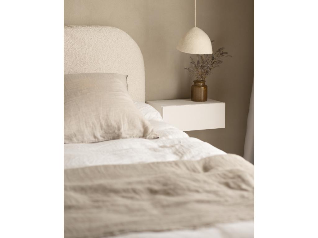 White Pine Wood Table, 40 x 15 cm