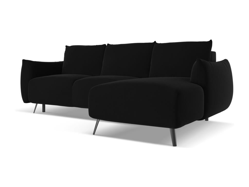 Black Velvet Sofa Bed
