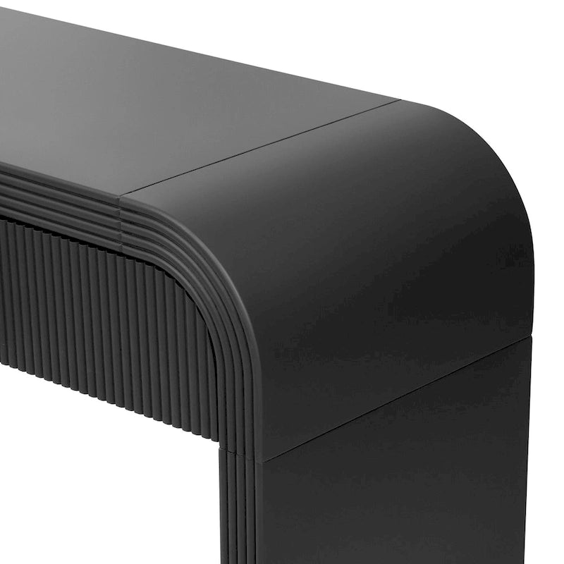 Unique Modern Rounded Silhouette Console Table