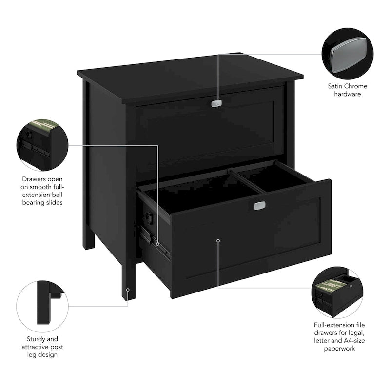 Broadview 2 Drawer Lateral File Cabinet by Bush Furniture