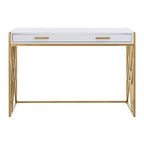 SAFAVIEH Manila Modern Dual-Tone 1-Drawer Desk