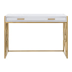 SAFAVIEH Manila Modern Dual-Tone 1-Drawer Desk