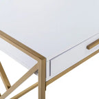 SAFAVIEH Manila Modern Dual-Tone 1-Drawer Desk