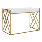 SAFAVIEH Manila Modern Dual-Tone 1-Drawer Desk