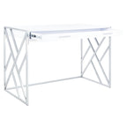 SAFAVIEH Manila Modern Dual-Tone 1-Drawer Desk