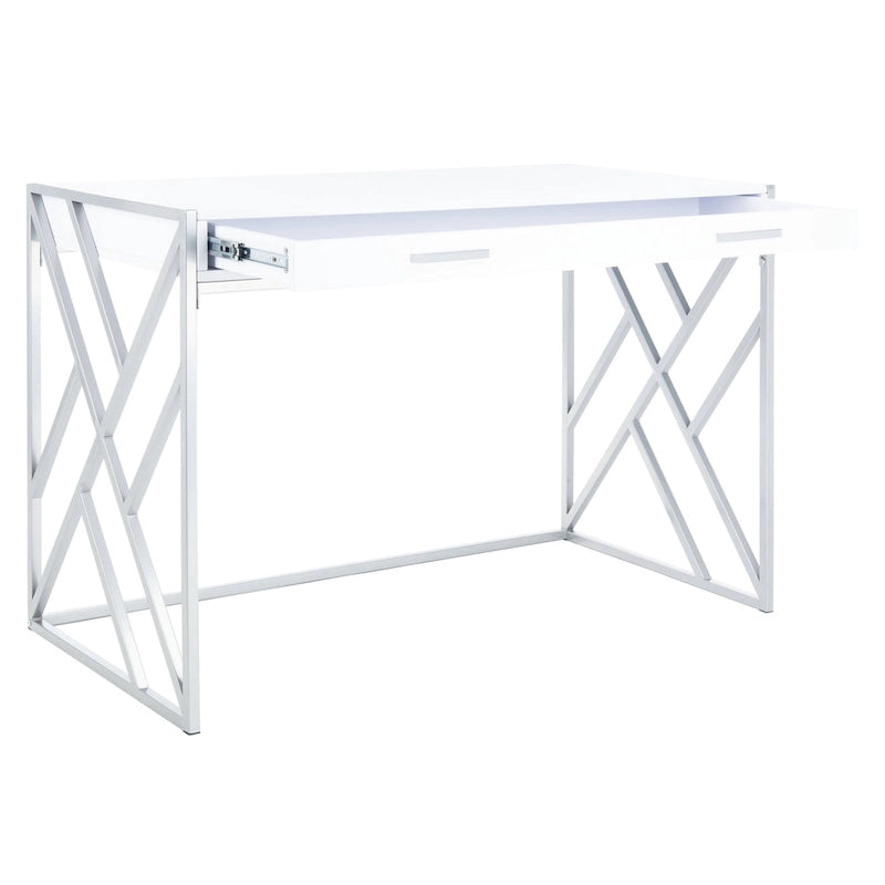 SAFAVIEH Manila Modern Dual-Tone 1-Drawer Desk