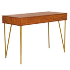 SAFAVIEH Ladonna Pine Natural 2-Drawer Desk