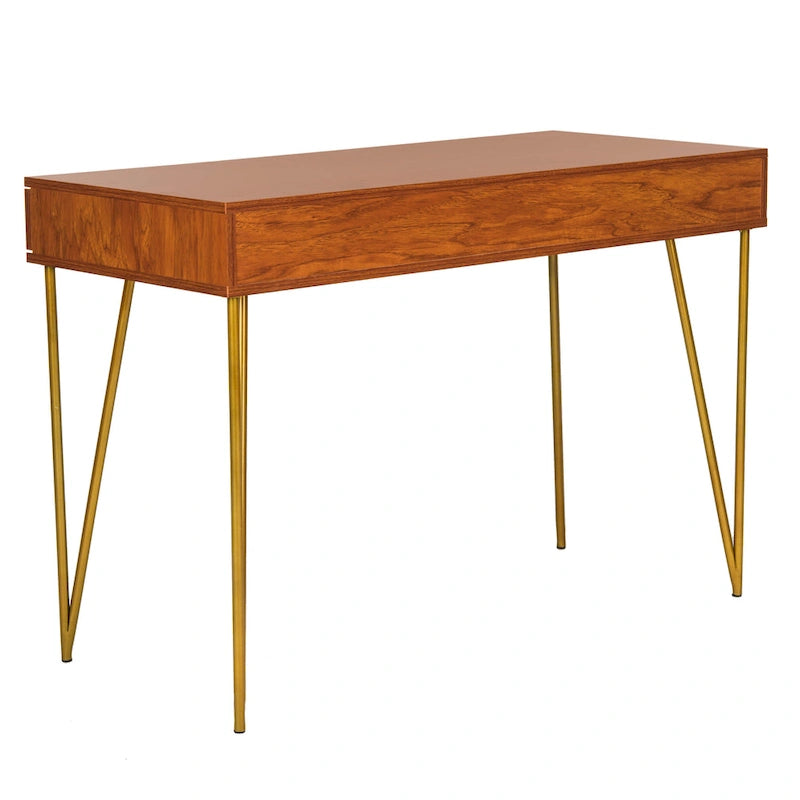 SAFAVIEH Ladonna Pine Natural 2-Drawer Desk