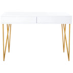 SAFAVIEH Ladonna Pine Natural 2-Drawer Desk