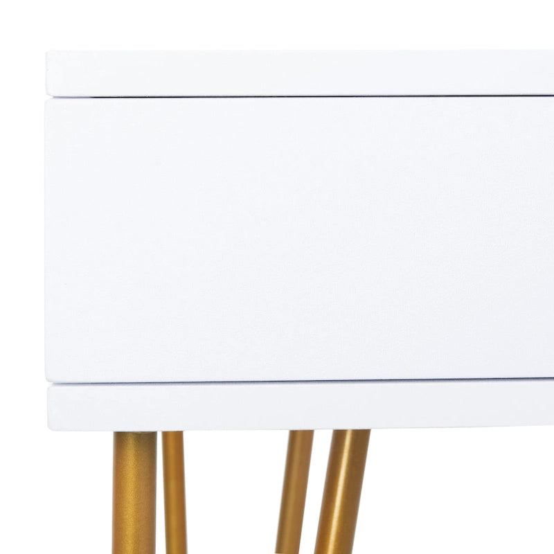 SAFAVIEH Ladonna Pine Natural 2-Drawer Desk