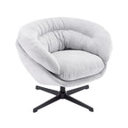 Liamer Swivel Club Chair by Christopher Knight Home