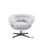 Liamer Swivel Club Chair by Christopher Knight Home