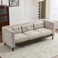 Christopher Knight Home- Modern Upholstered 3-Seater Tufted Sofa Couch for Living Room
