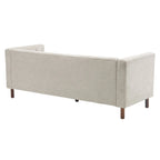 Christopher Knight Home- Modern Upholstered 3-Seater Tufted Sofa Couch for Living Room