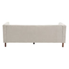 Christopher Knight Home- Modern Upholstered 3-Seater Tufted Sofa Couch for Living Room
