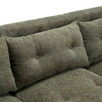 Christopher Knight Home- Modern Upholstered 3-Seater Tufted Sofa Couch for Living Room