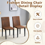 Modern Dining Table Set,Round Table with Storage & Technology Fabric Dining Chairs,Easy to Install