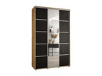 Black Wardrobe, 160 x 60 x 235.2 cm