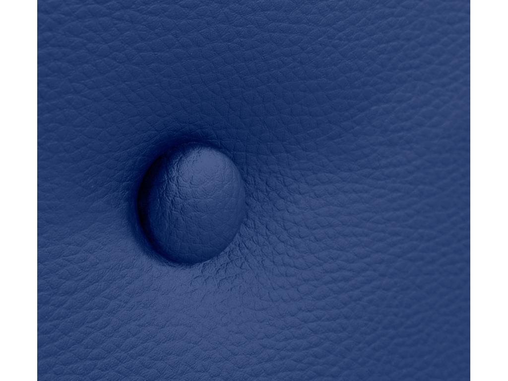 Blue Leather Home Furniture, 105 x 105 cm