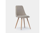 Beige Fabric Chair, 47 x 87 cm