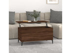 Brown Engineered Wood Coffee Table, 90 x 44.5 x 45 cm