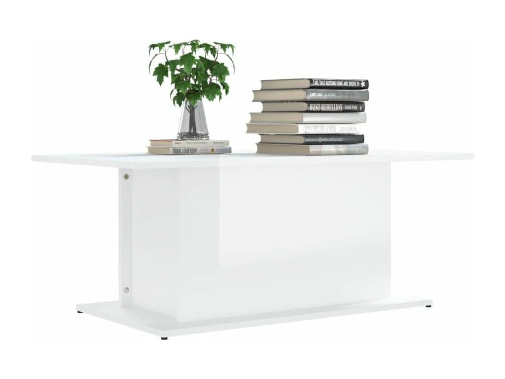 White Coffee Table, 102 x 55.5 x 40 cm