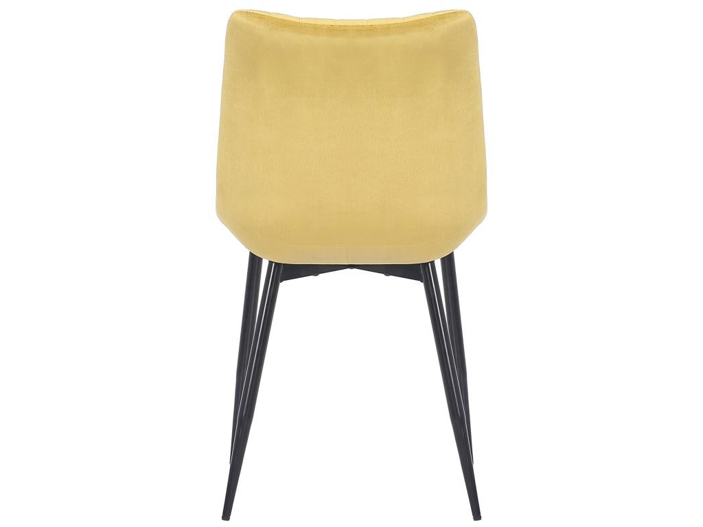 Yellow Velvet Chair