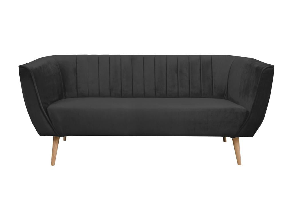 Black Sofa, 182 x 74 x 75 cm