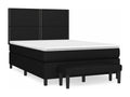 Black Fabric Mattress, 140 x 200 cm