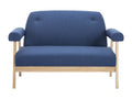 Blue Fabric Sofa
