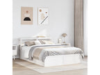 White Pine Wood Bed Frame, 140 x 200 cm