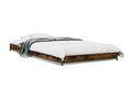 Brown Engineered Wood Bed Frame, 90 x 190 cm
