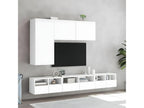 White Engineered Wood TV Stand, 60 x 30 x 30 cm
