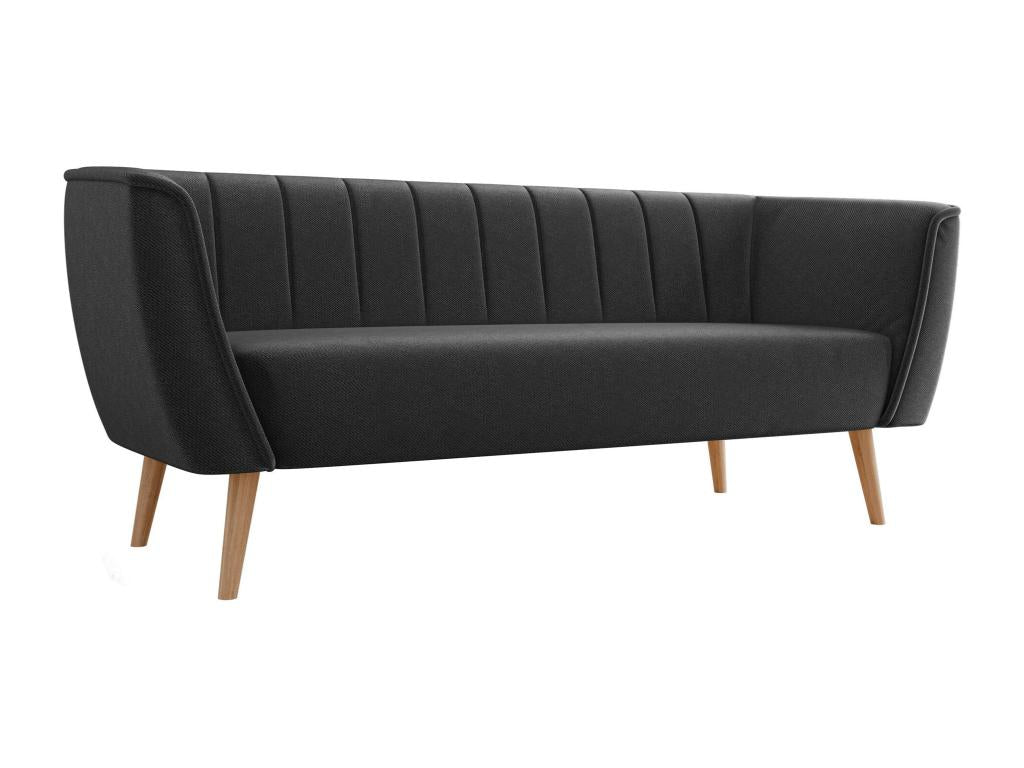 Black Sofa, 182 x 74 x 75 cm