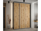 Black Wardrobe, 180 x 45 x 235.2 cm