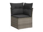 Gray Woven Resin Wicker Outdoor Furniture Set - dlz1766456724360