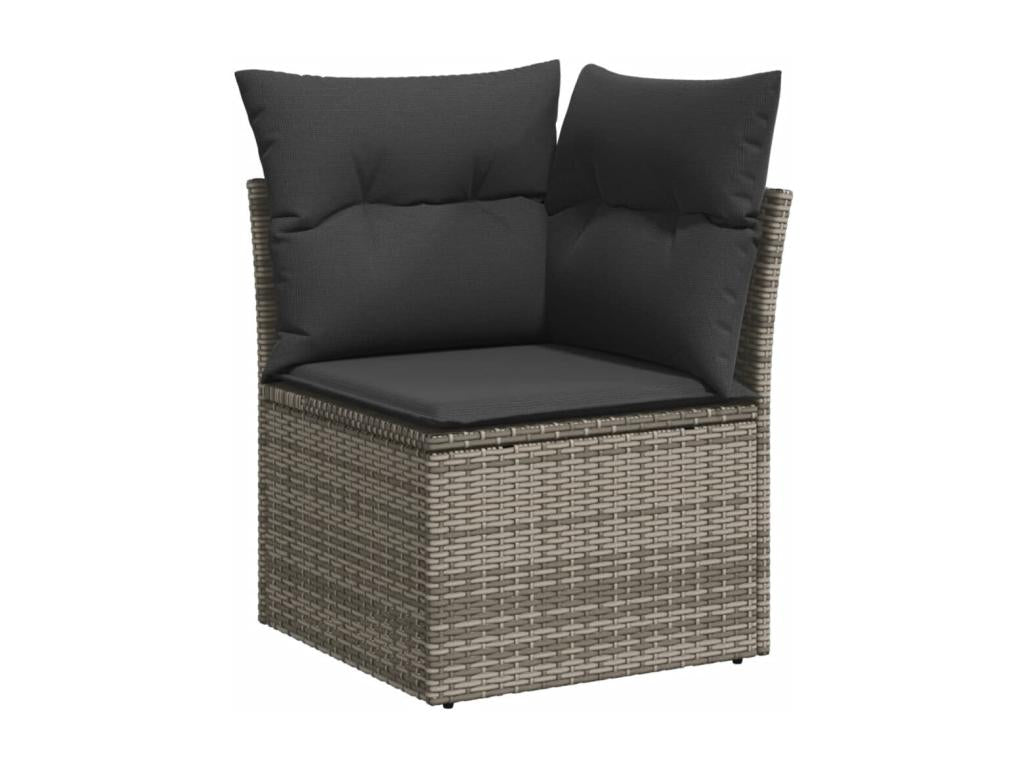 Gray Woven Resin Wicker Outdoor Furniture Set - dlz1766456724360