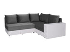 Gray Sofa, 209 x 188 x 84 cm
