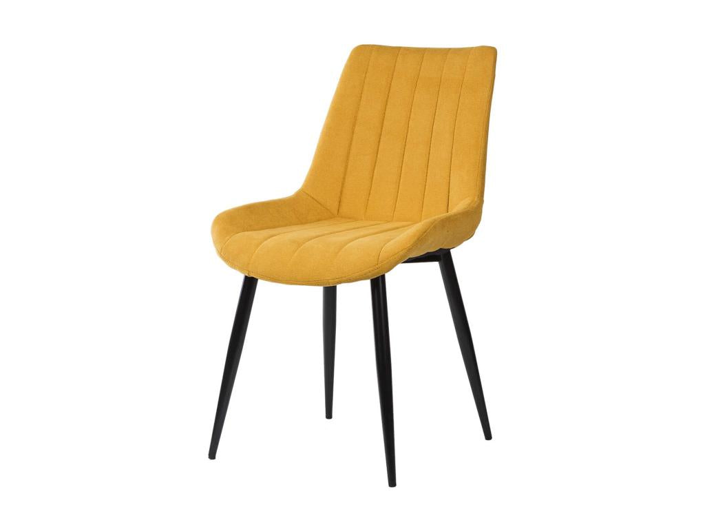 Yellow Fabric Chair
