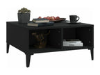 Black Coffee Table, 60 x 60 x 30 cm