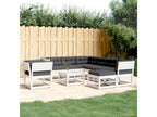 White Pine Wood Outdoor Furniture Set