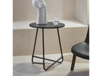 Black Side Table, 55 x 45 cm