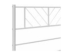 White Metal Bed Frame, 80 x 200 cm