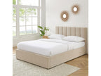 Beige Fabric Mattress, 140 x 190 cm