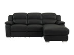 Black Leather Sofa