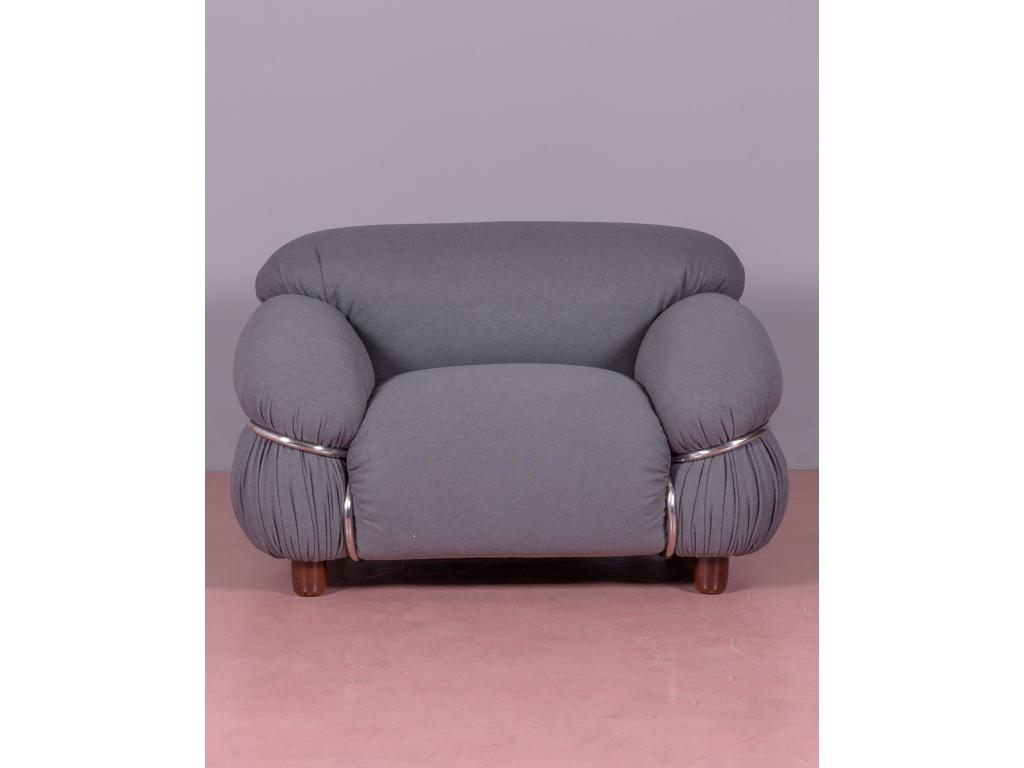 Gray Fabric Sofa - dlz1766457106298