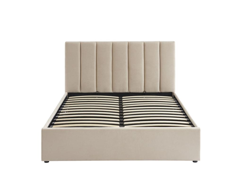 Beige Fabric Mattress, 140 x 190 cm
