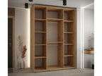 Black Wardrobe, 160 x 60 x 235.2 cm